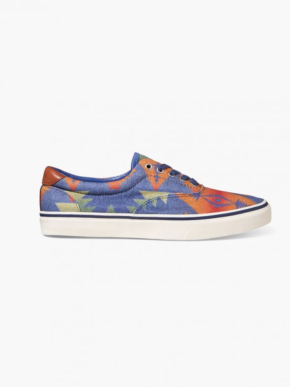 Brown Floral Sneaker