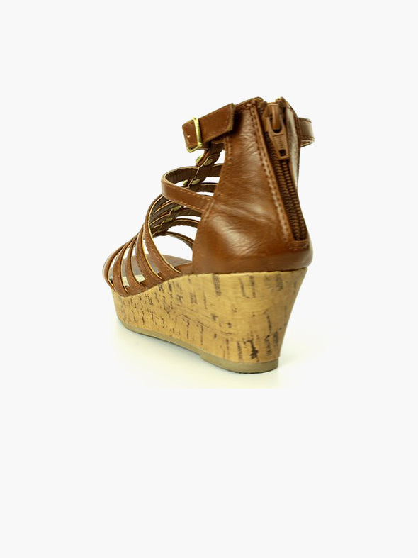 Brown Floral Sneaker