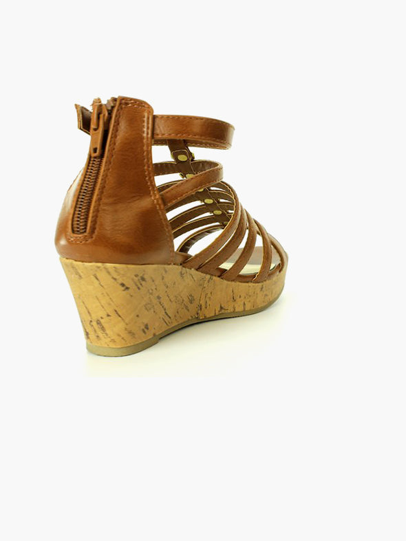 Brown Floral Sneaker