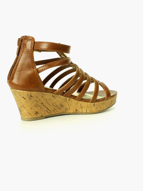 Brown Floral Sneaker