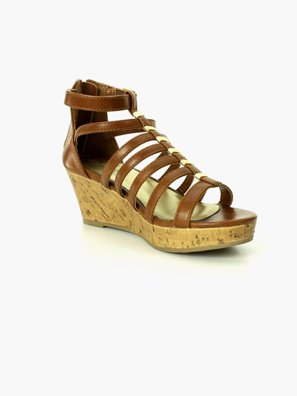 Brown Floral Sneaker
